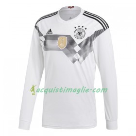 Divisa di Calcio Germania Prima 2018 Manica Lunga